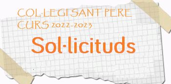 Sol·licitud  1r. i 2n de BAT