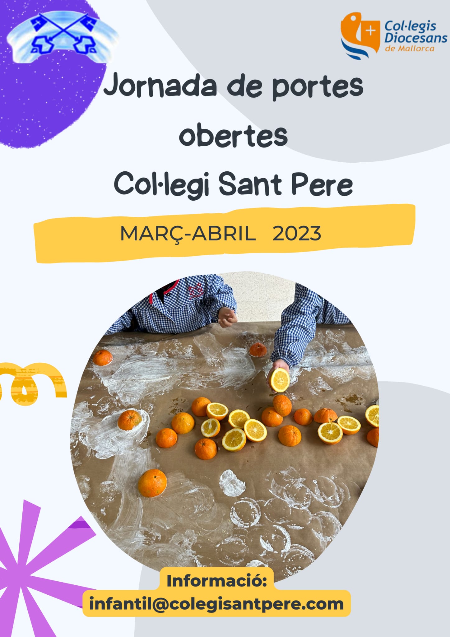 Jornada de portes obertes infantil Col·legi Sant Pere 2023