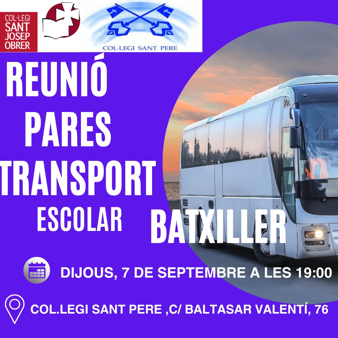 Reunió Transport Batxillerat